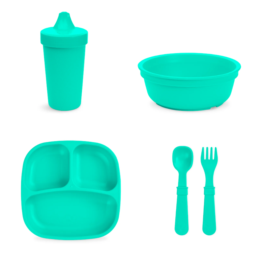 Toddler Dining Set - Aqua