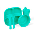 Load image into Gallery viewer, Toddler Dining Set USA Made from Recycled Materials
