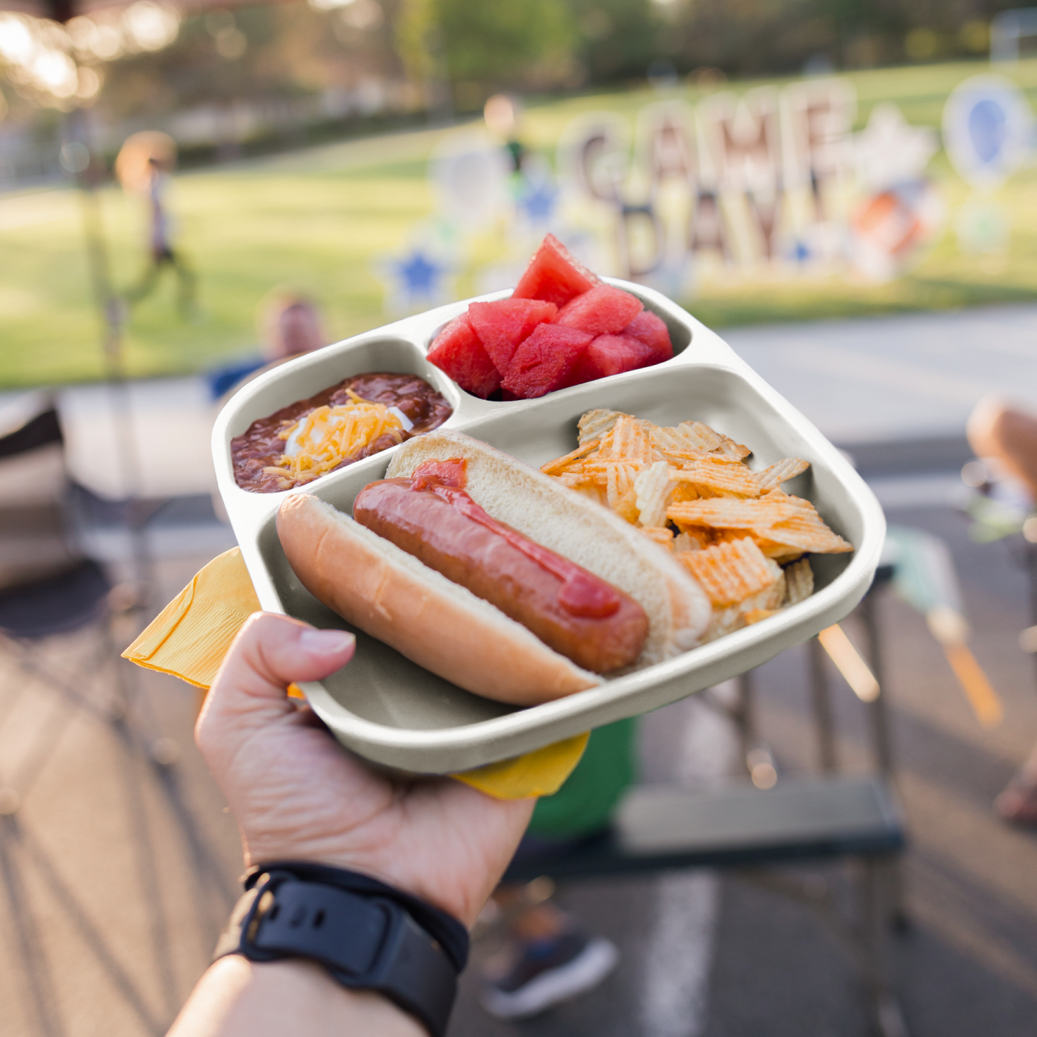 Divided Tray USA Made from Recycled Materials