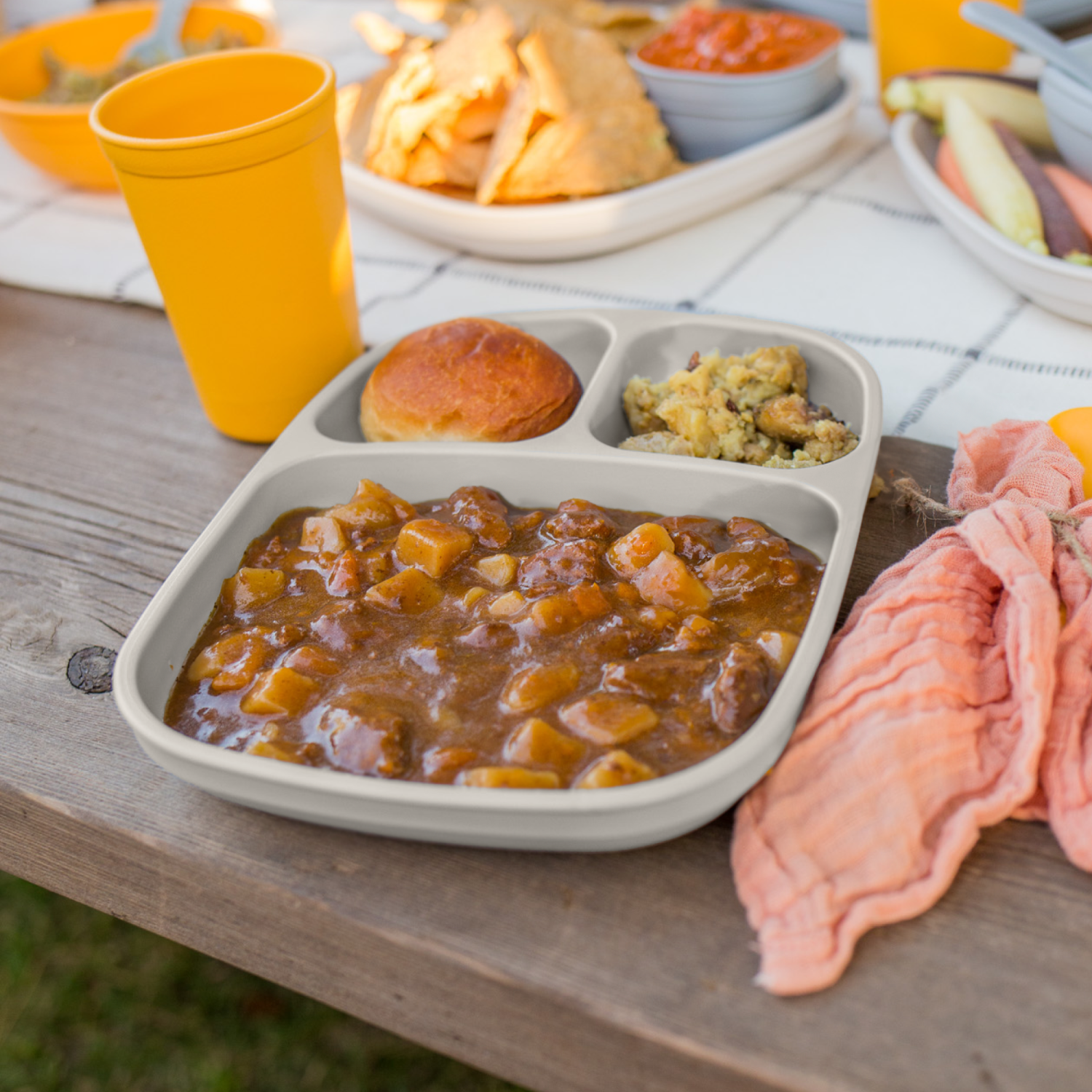 Divided Tray USA Made from Recycled Materials