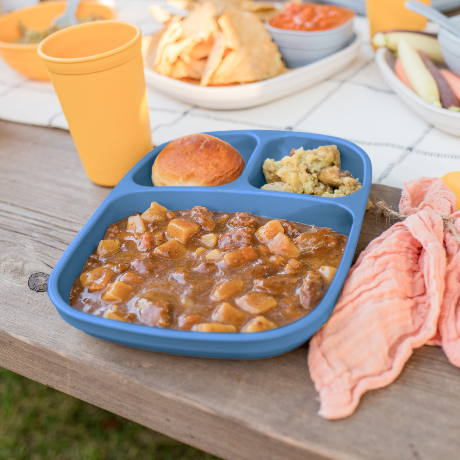 Divided Tray USA Made from Recycled Materials