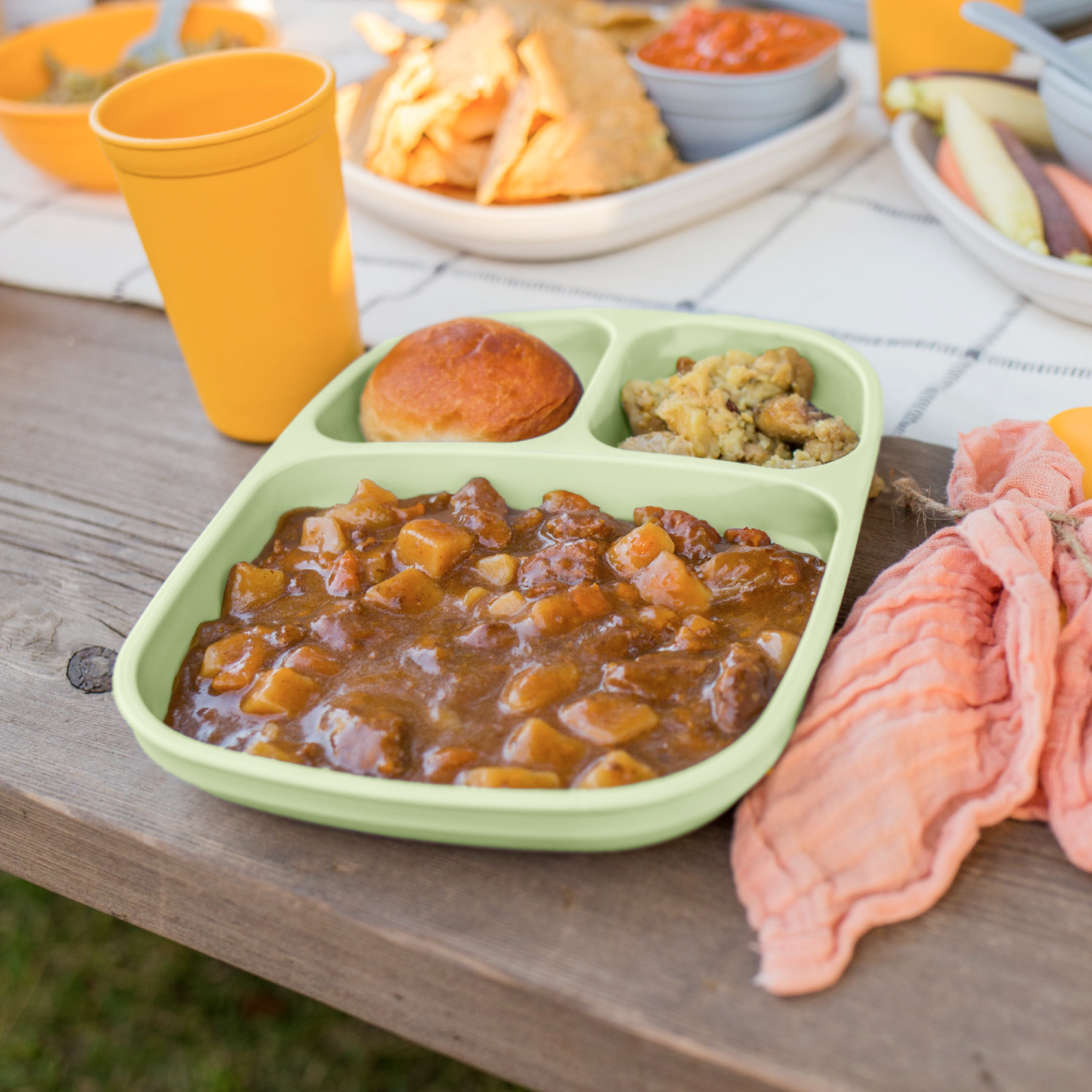 Divided Tray USA Made from Recycled Materials