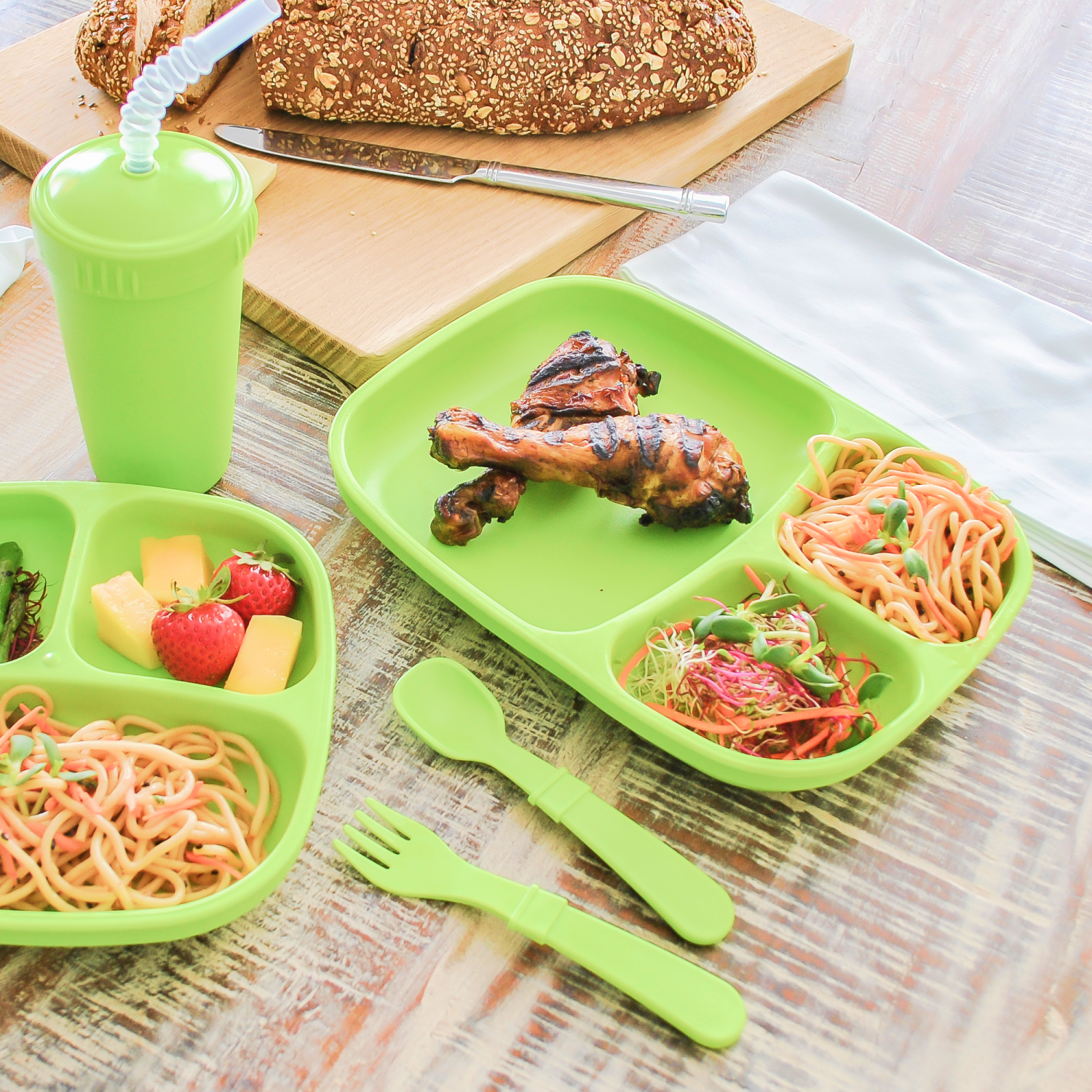 Divided Tray USA Made from Recycled Materials