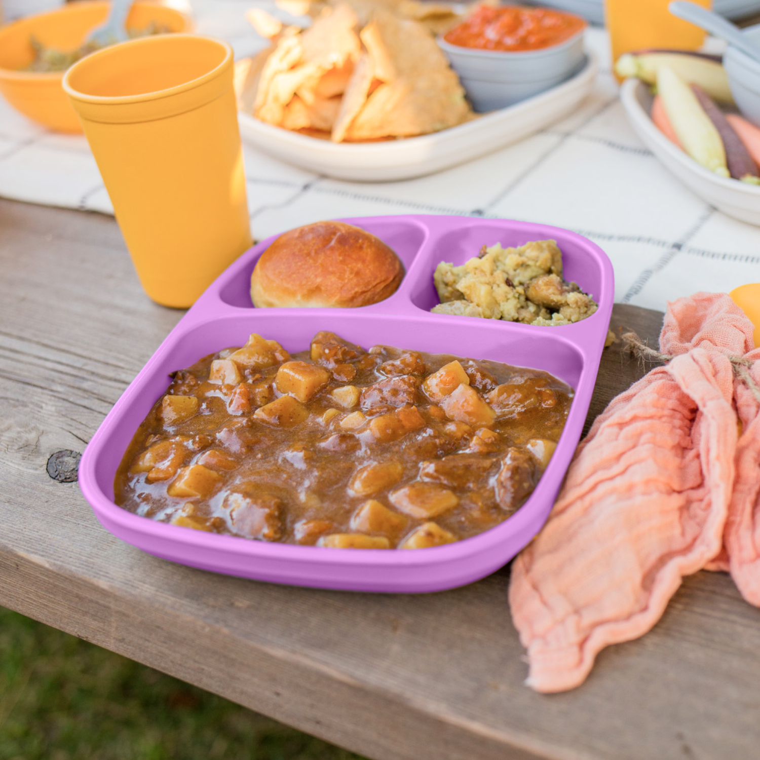 Divided Tray USA Made from Recycled Materials