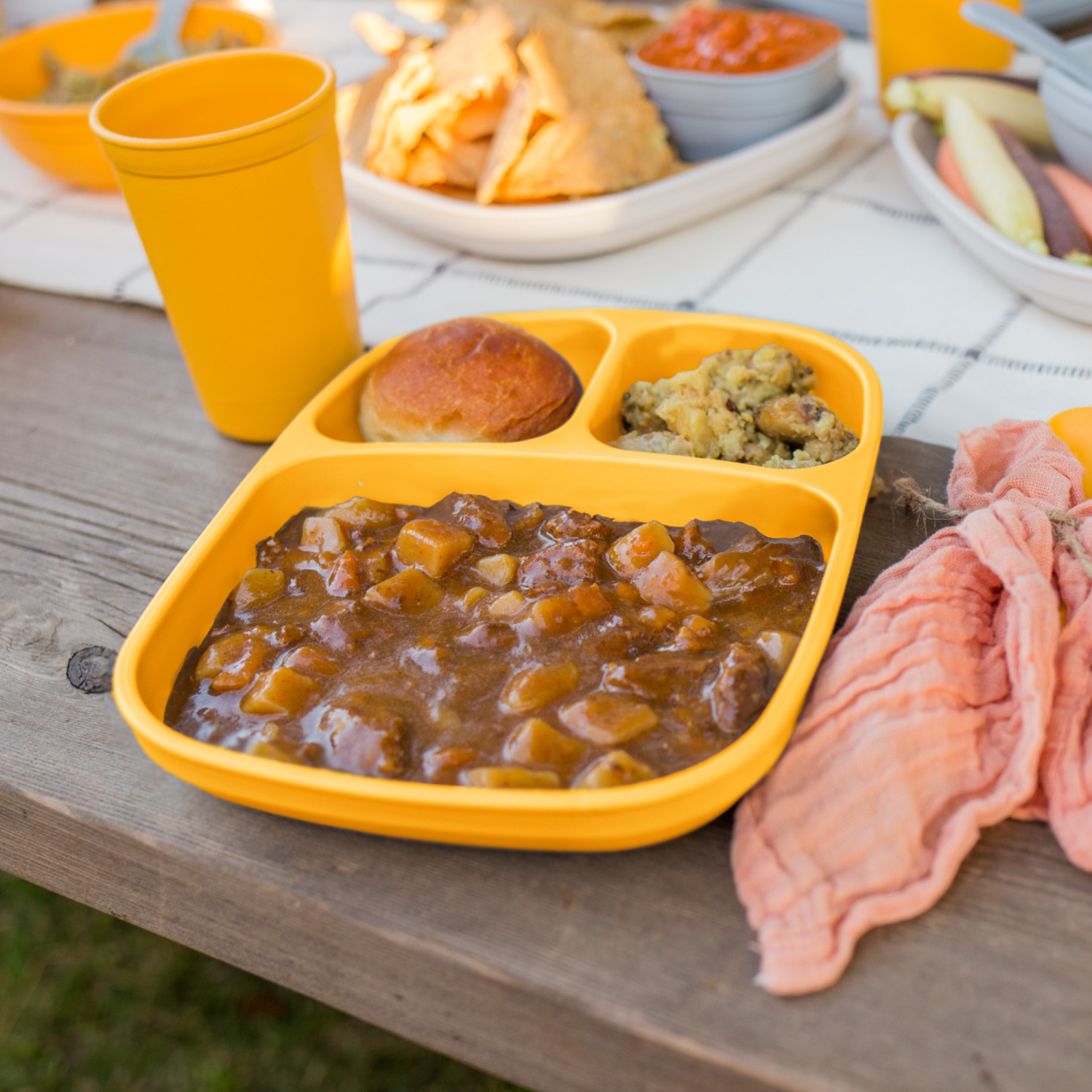 Divided Tray USA Made from Recycled Materials