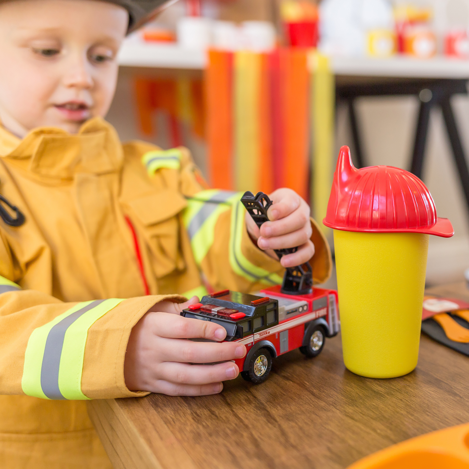 Fireman No-Spill Sippy Cup