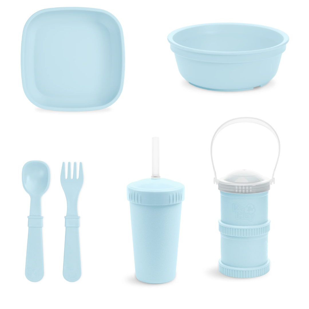 Big Kids Tableware Set - Ice Blue