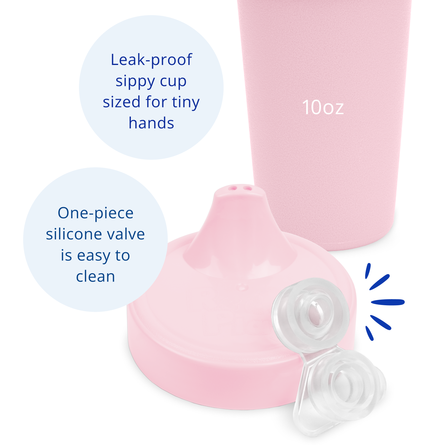 Toddler Dining Set - Ice Pink