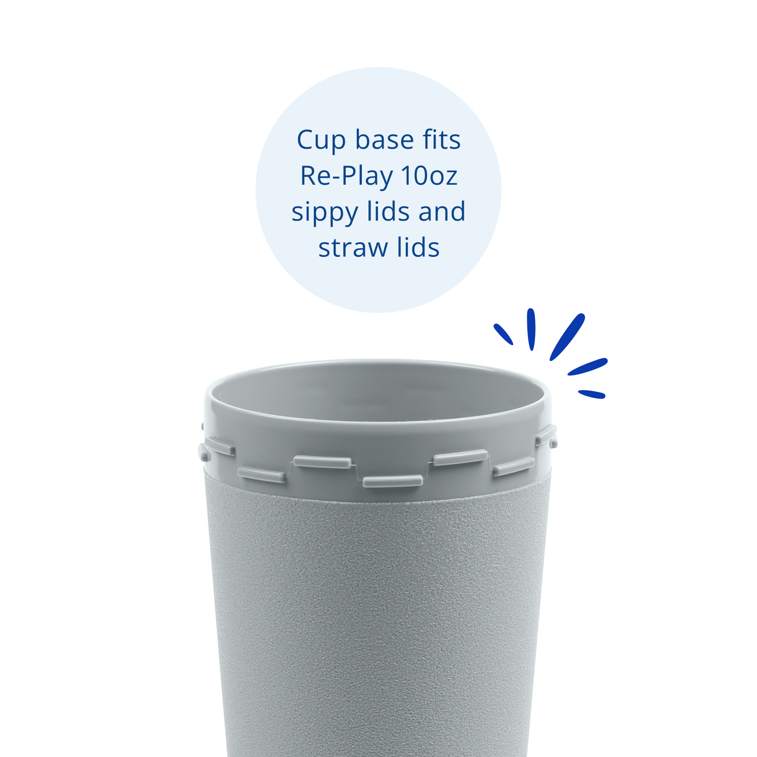 No-Spill & Straw Cup Base