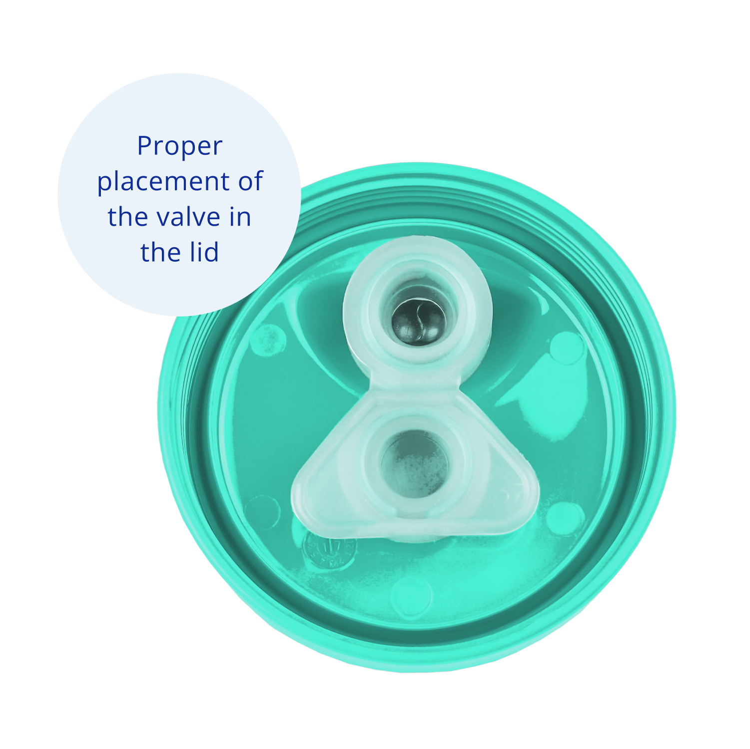 No-Spill Sippy Cup Valve