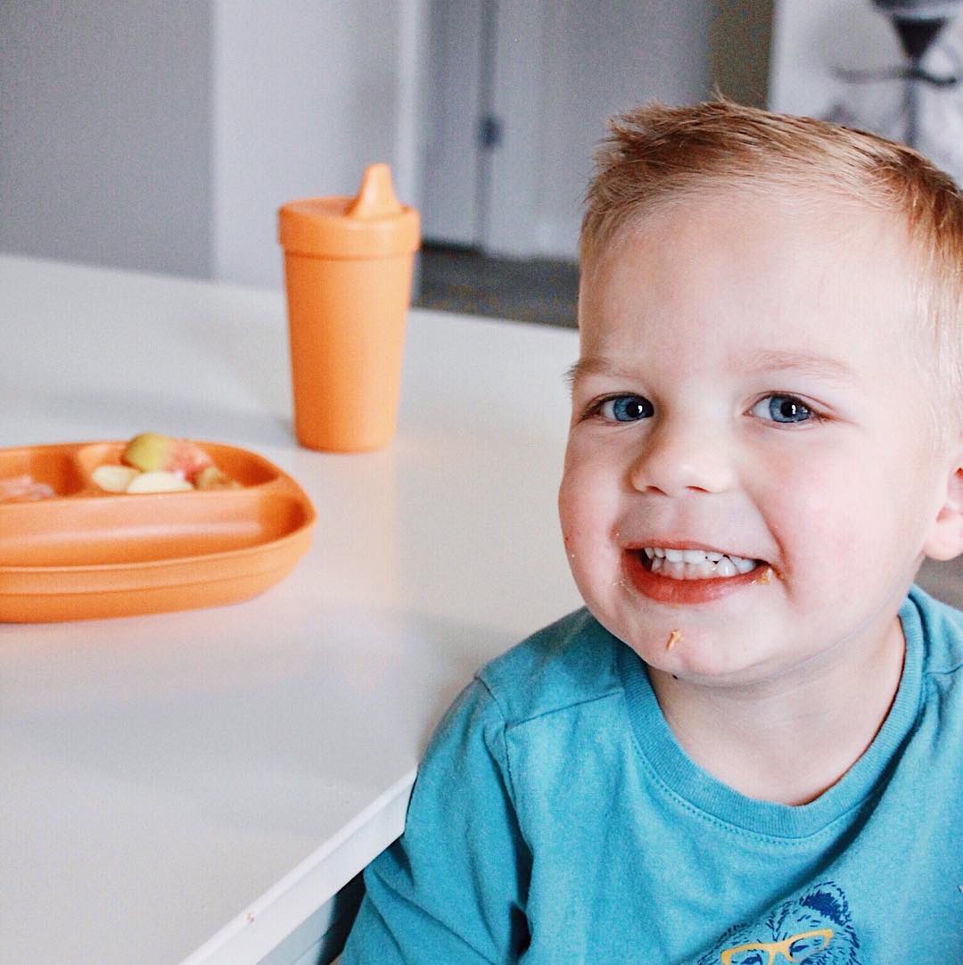 Toddler Dining Set - Orange