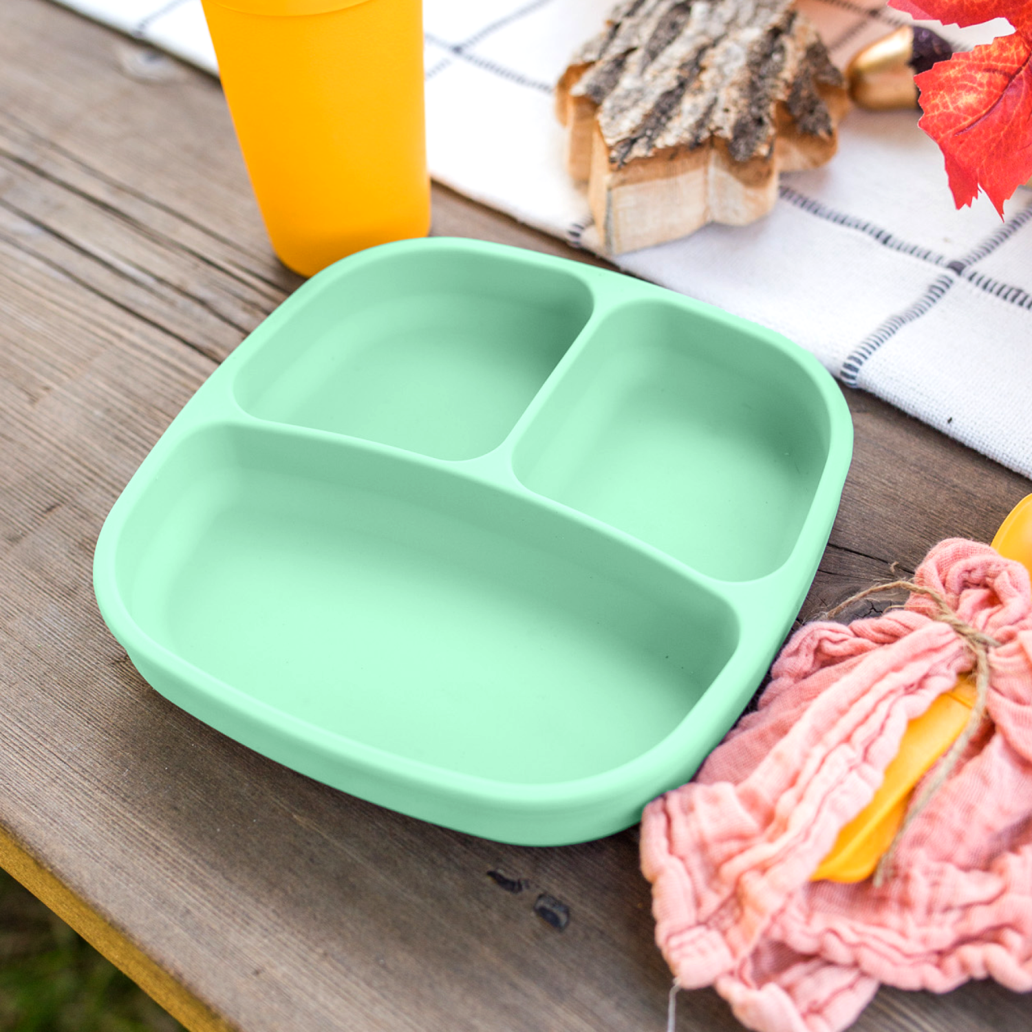 Silicone Suction Divided Plate