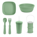 Big Kids Tableware Set - Sage