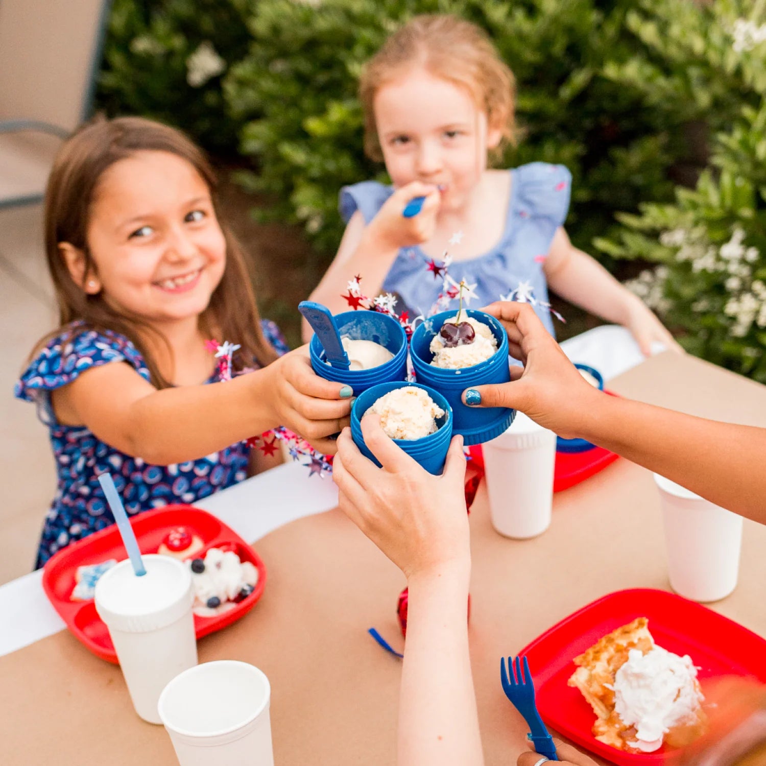 Big Kids Tableware Set - Navy Blue