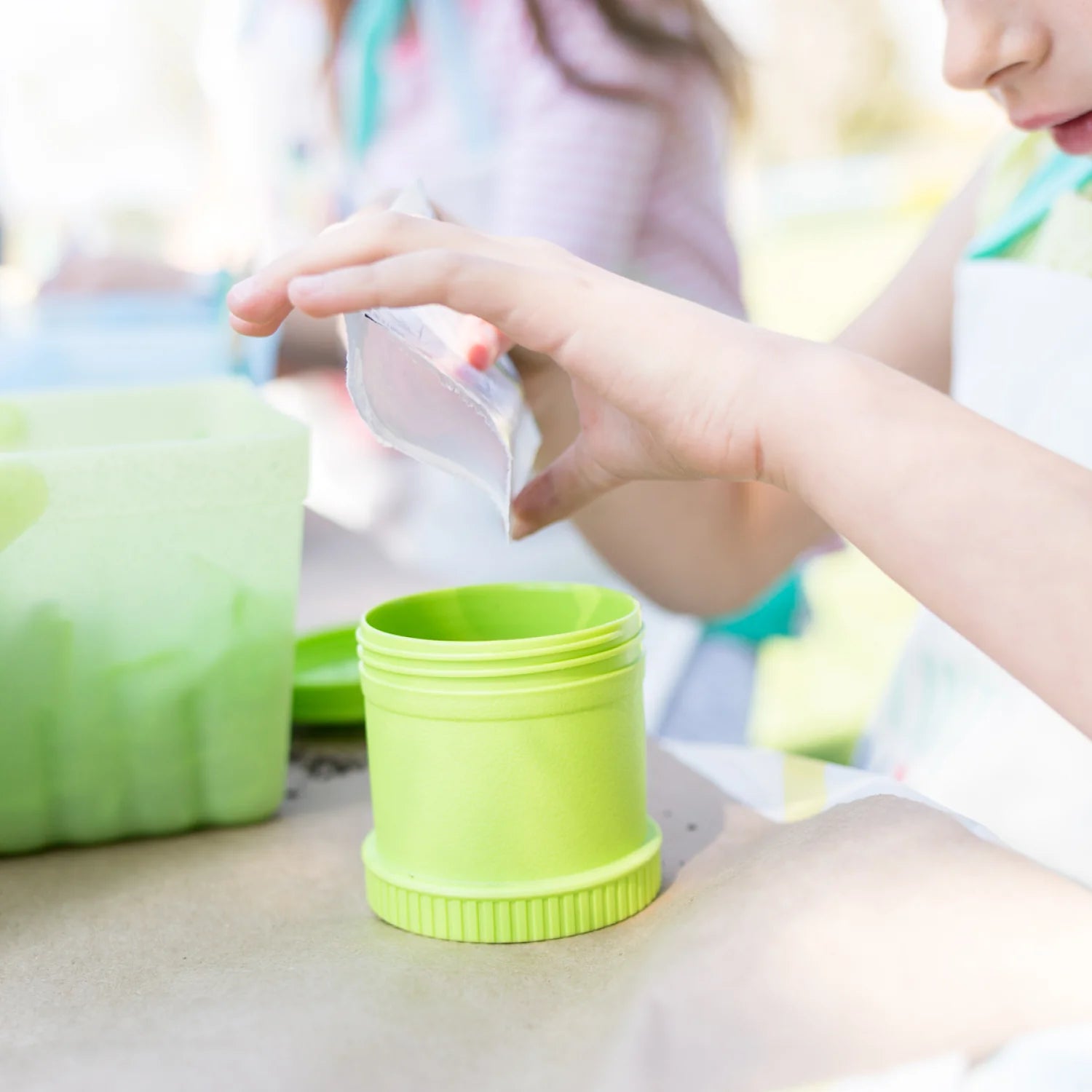 Big Kids Tableware Set - Lime