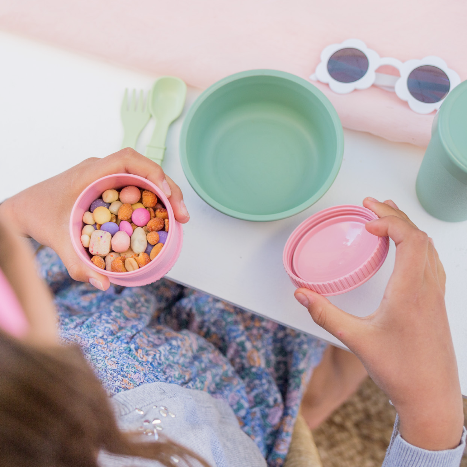 Snack Pod Base USA Made from Recycled Materials