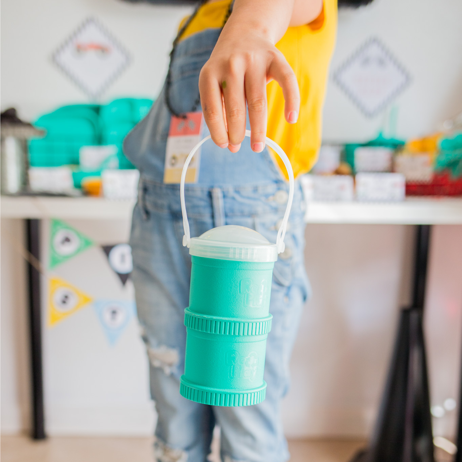 Snack Stack Lid USA Made from Recycled Materials