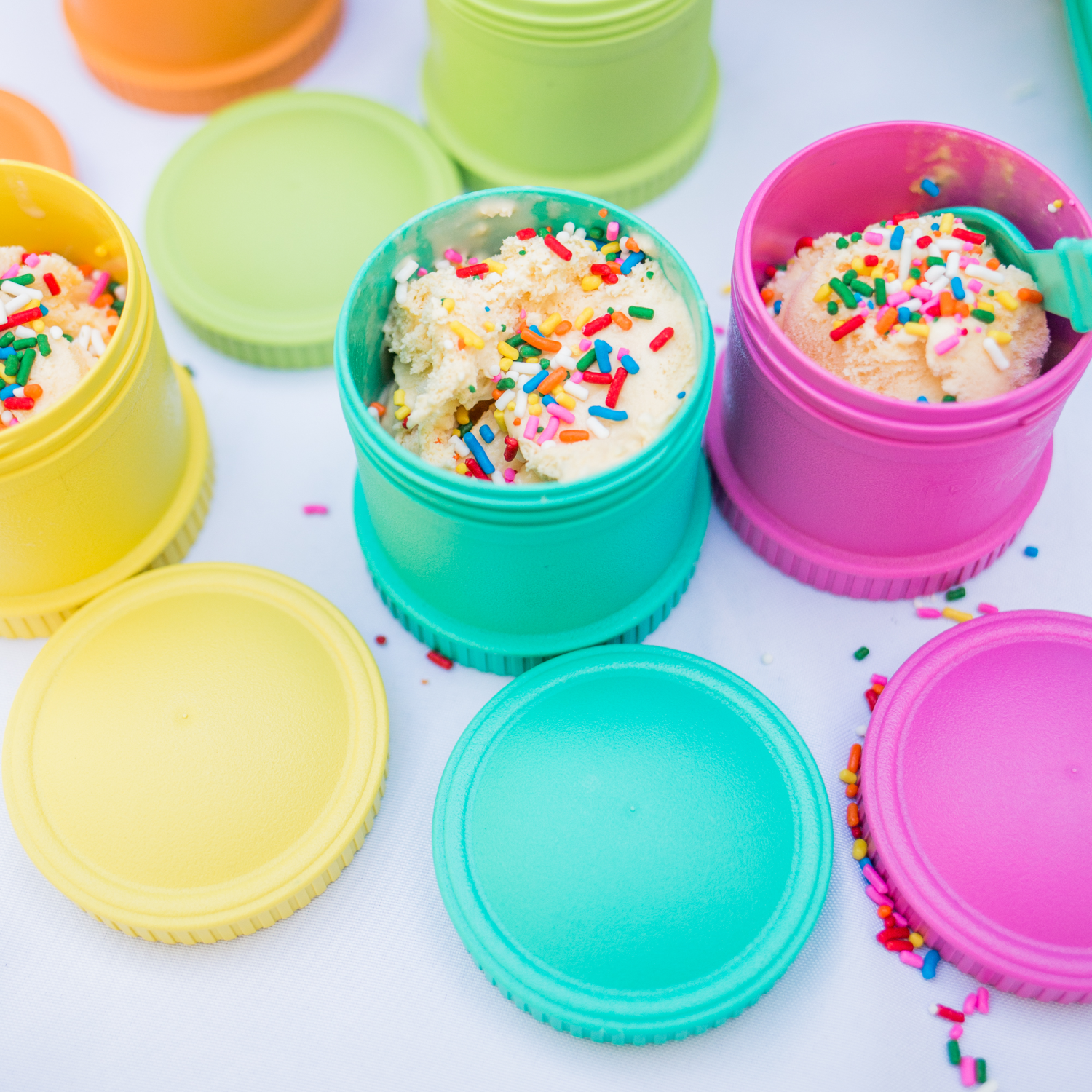 Snack Stack Lid USA Made from Recycled Materials