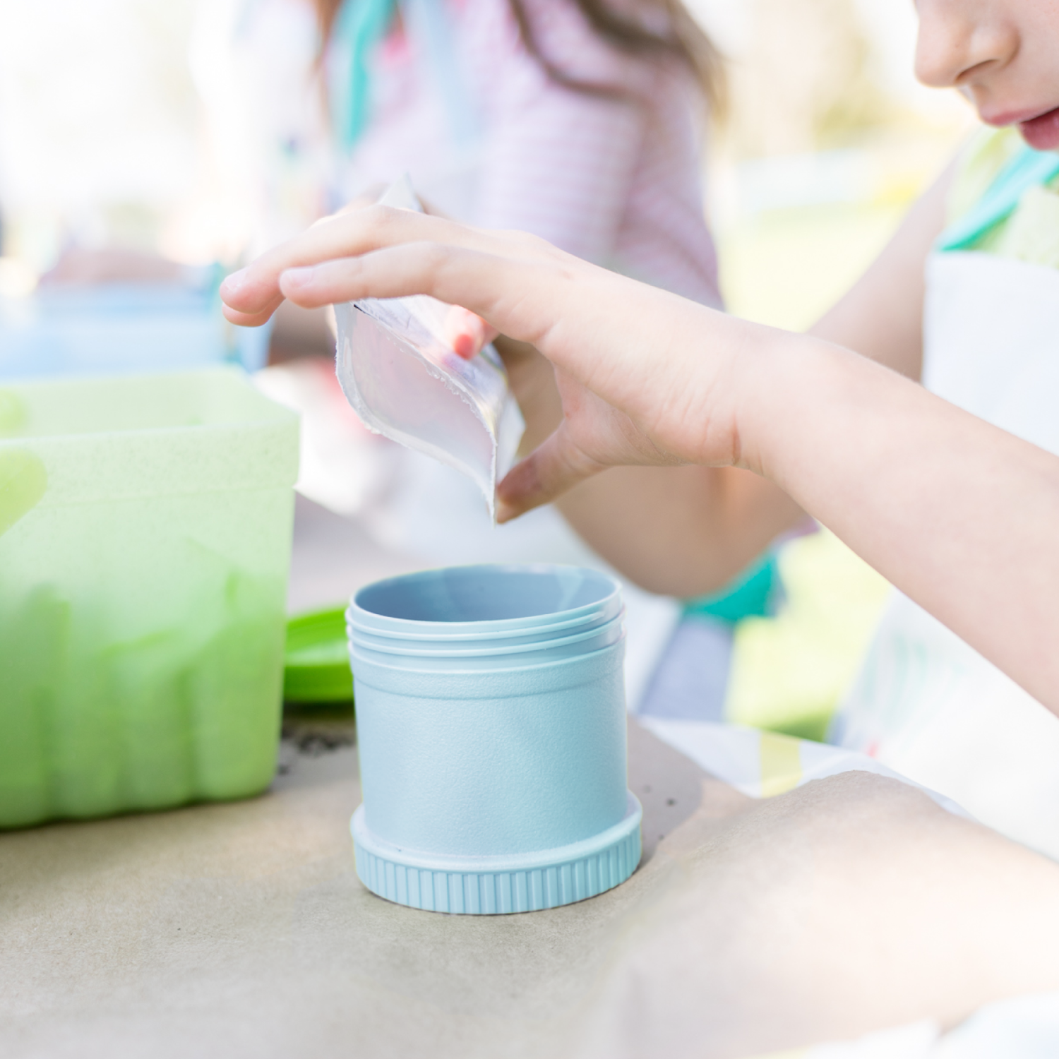 Snack Stack Lid USA Made from Recycled Materials