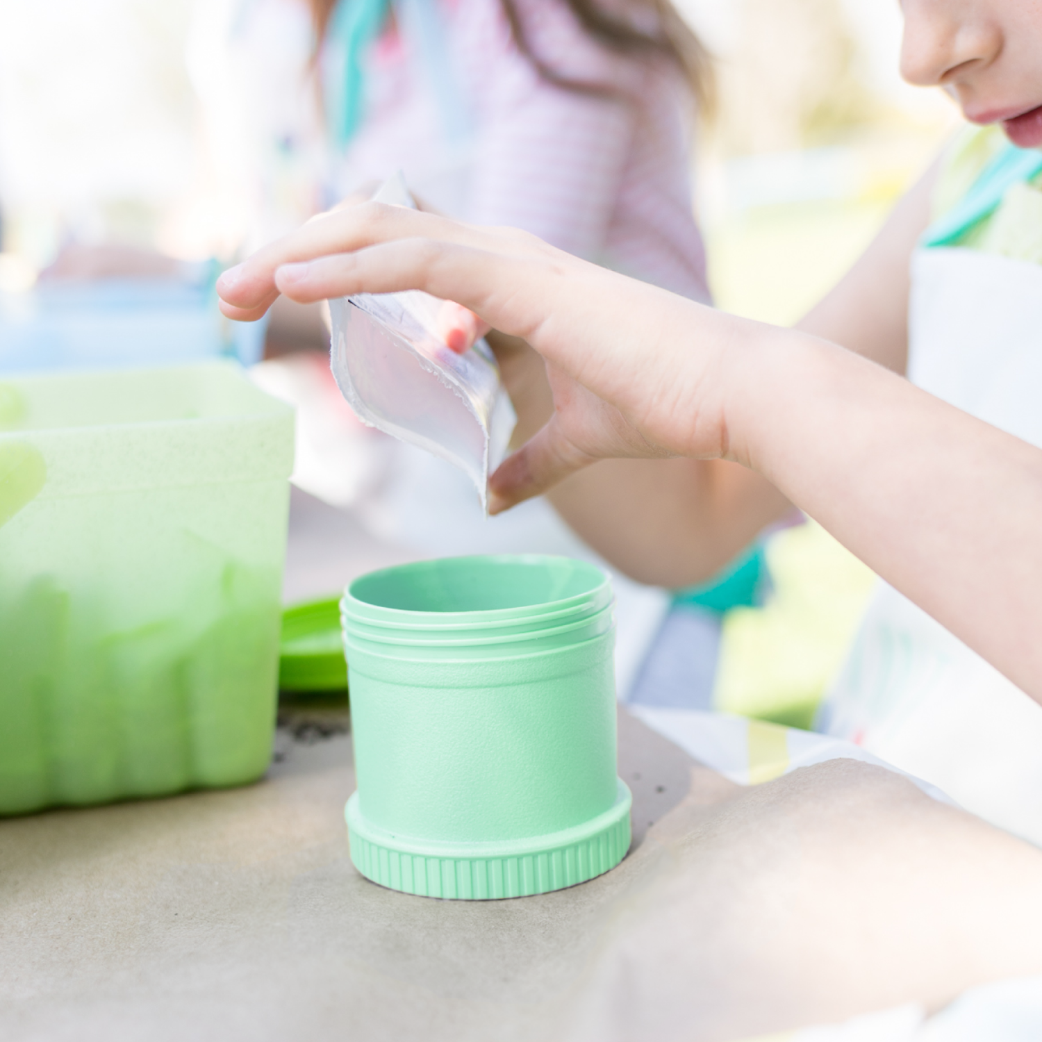Snack Stack Lid USA Made from Recycled Materials