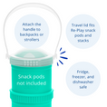 Load image into Gallery viewer, Snack Stack Travel Lid
