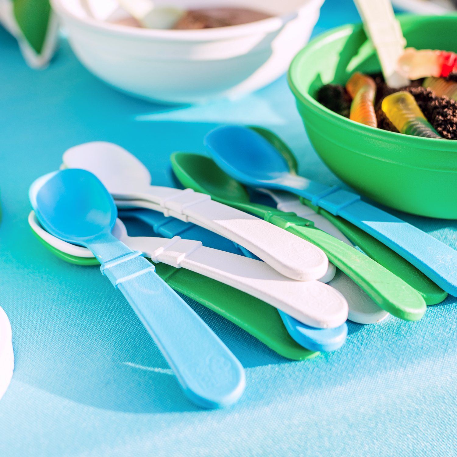 Toddler Utensil Pair USA Made from Recycled Materials