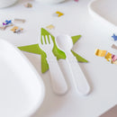 Big Kids Tableware Set - White