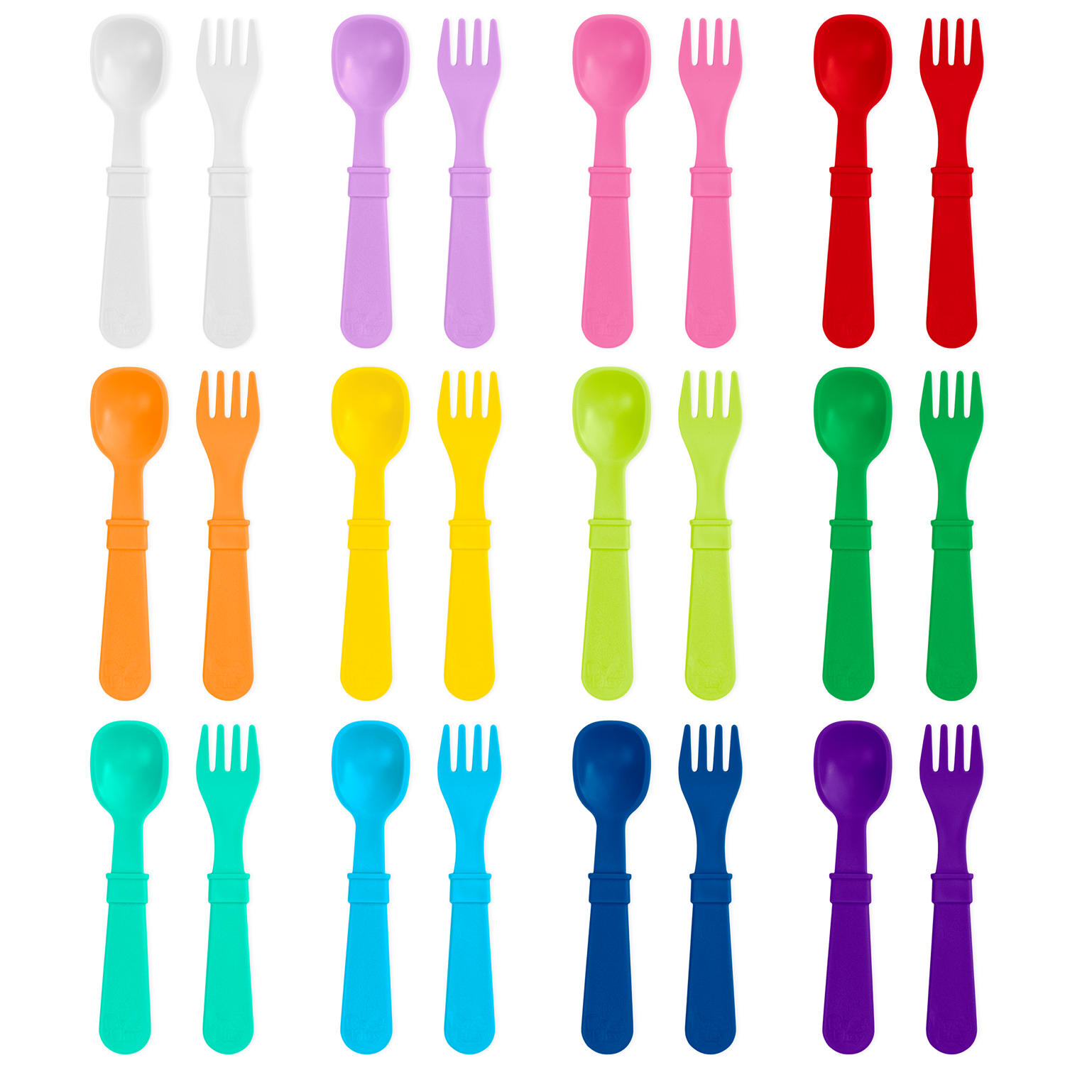 Rainbow Baby Led Weaning Spoons（7Pack）