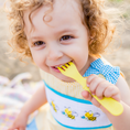 Load image into Gallery viewer, Toddler Utensil Set USA Made from Recycled Materials
