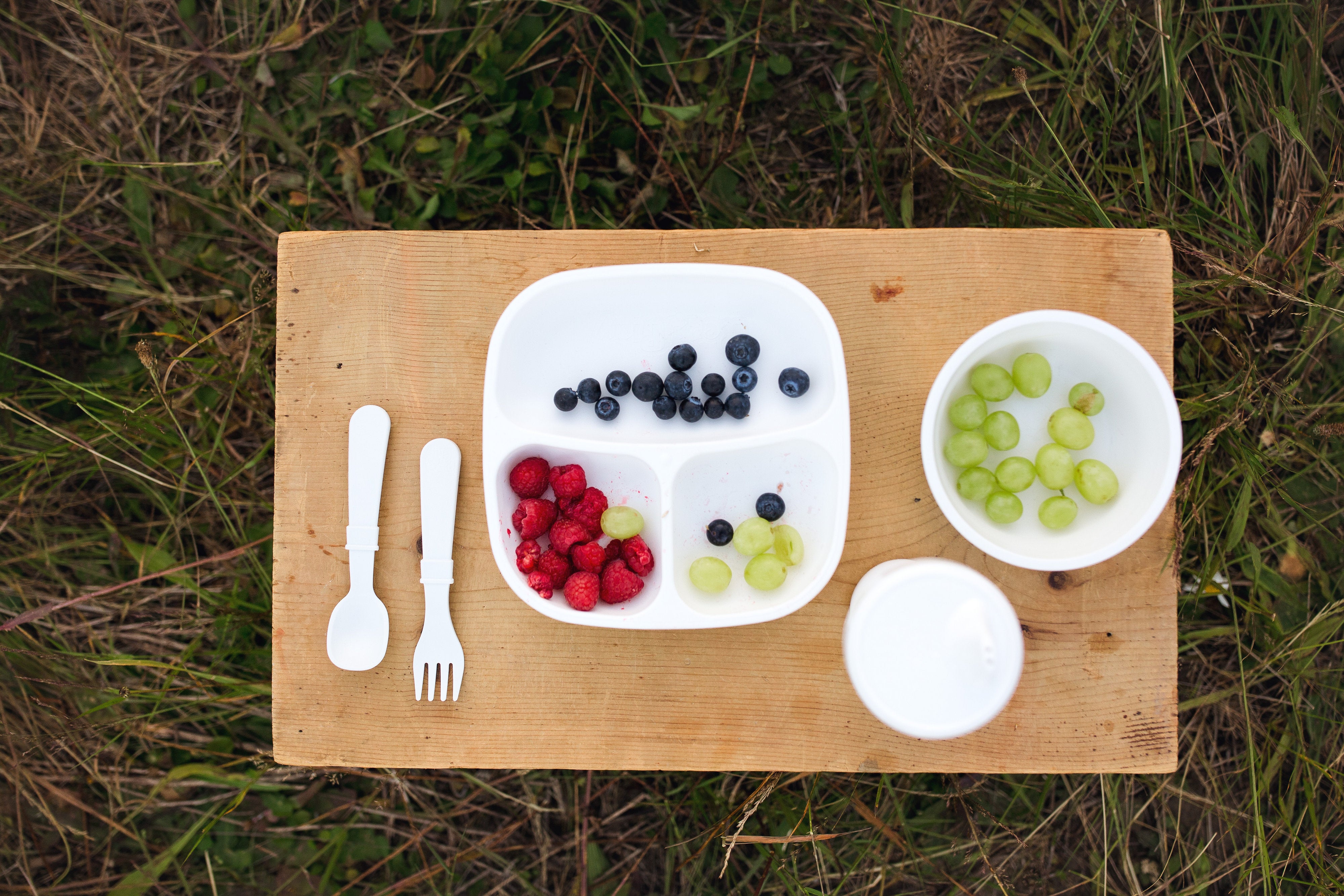 Toddler Dining Set - White